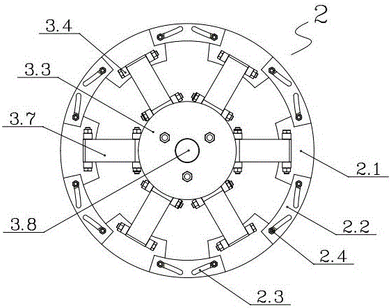 Expanding type pipe plugging head and body mechanism thereof