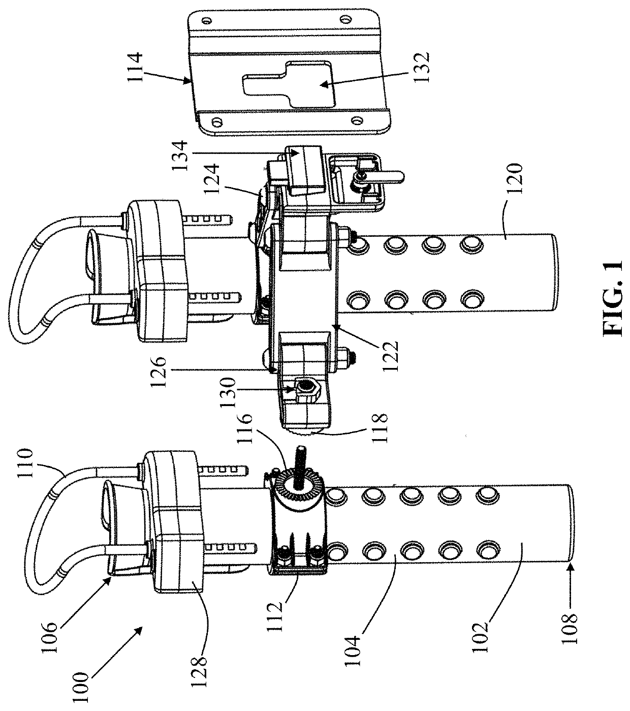 Vehicle fishing rod holder