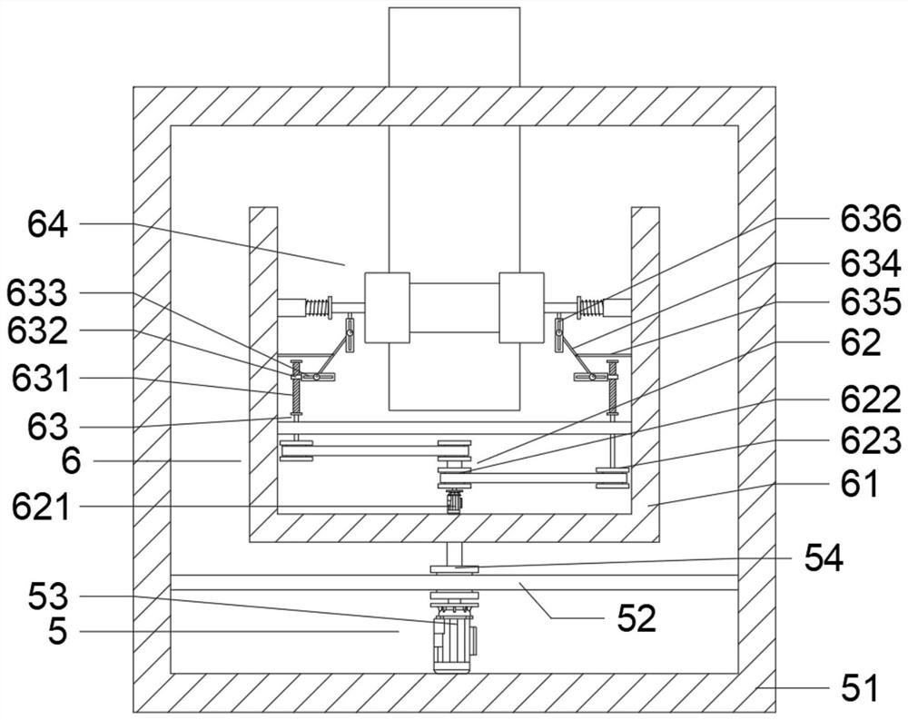 Auxiliary device for calibrating water pump mounting shafts