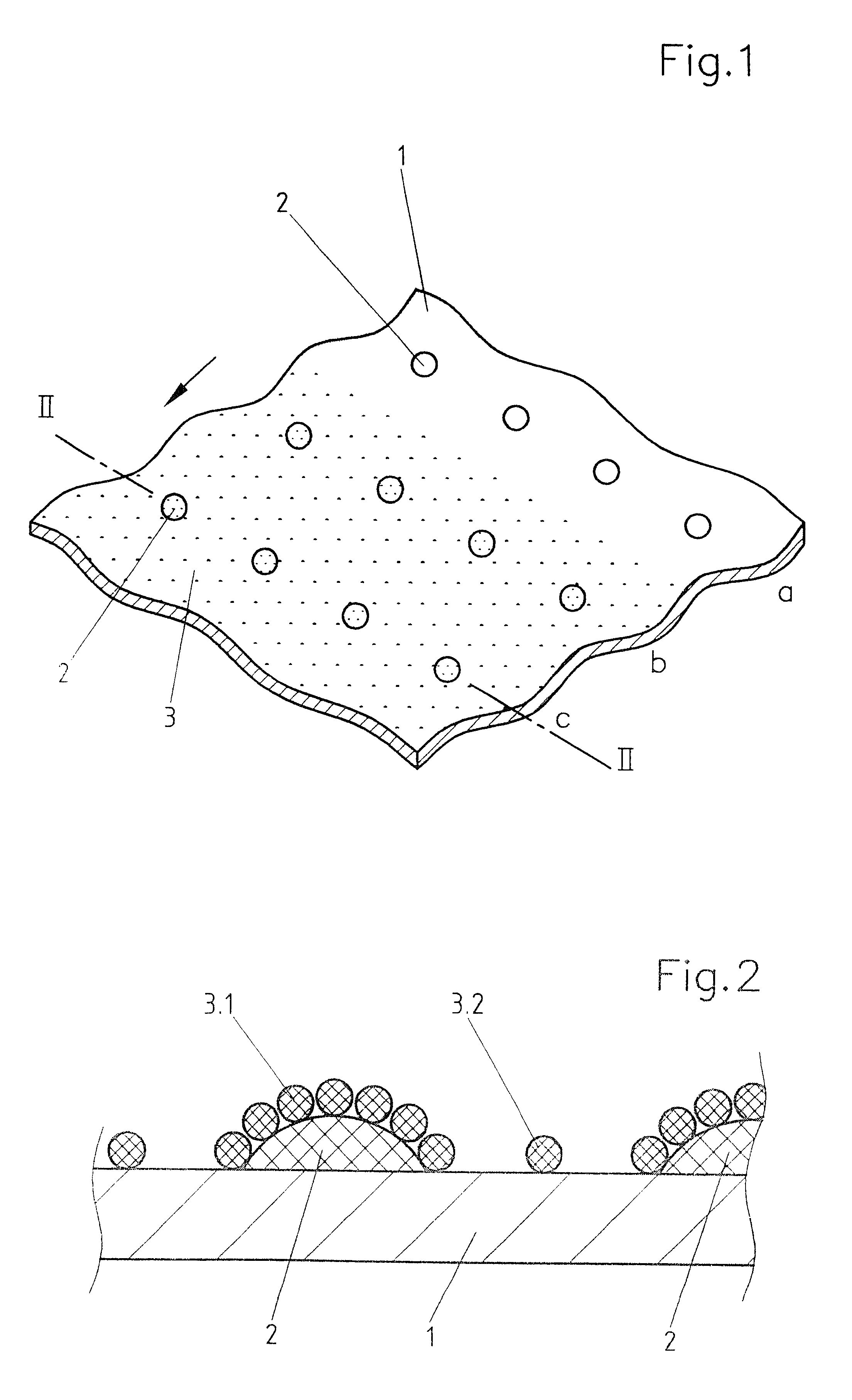 Process for the production of fusible interlining fabrics