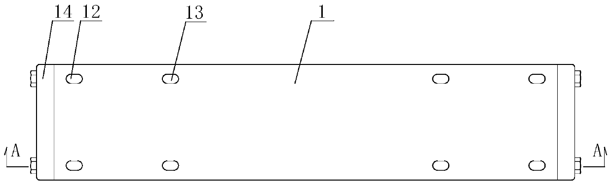 Rail butt joint clamping base