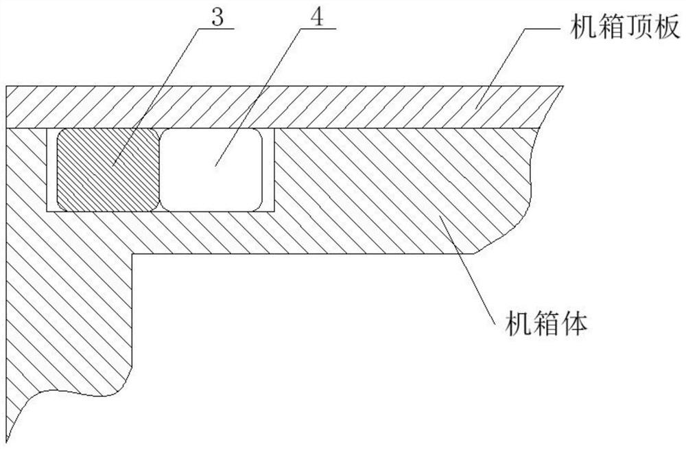 Method for resisting strong electromagnetic interference of aero-engine electronic controller case