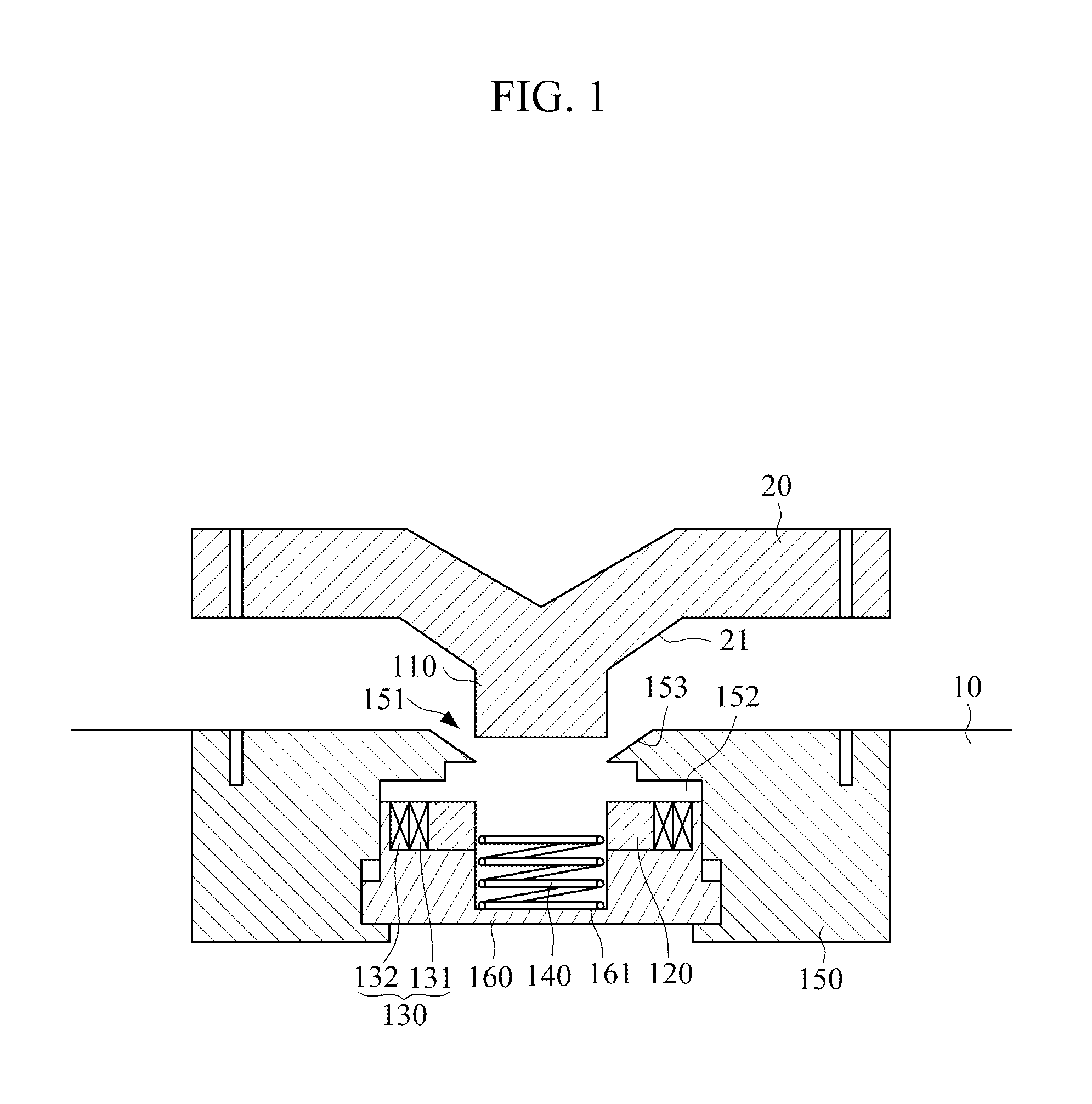 Shockless separation device for space application