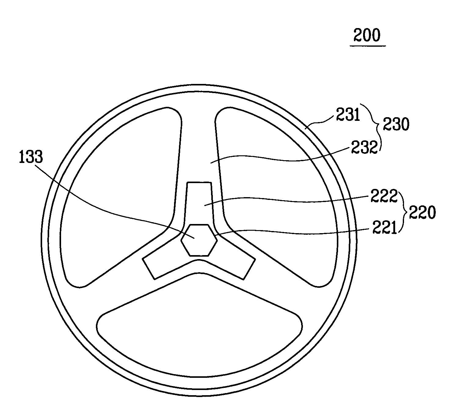 Pulley of washing machine