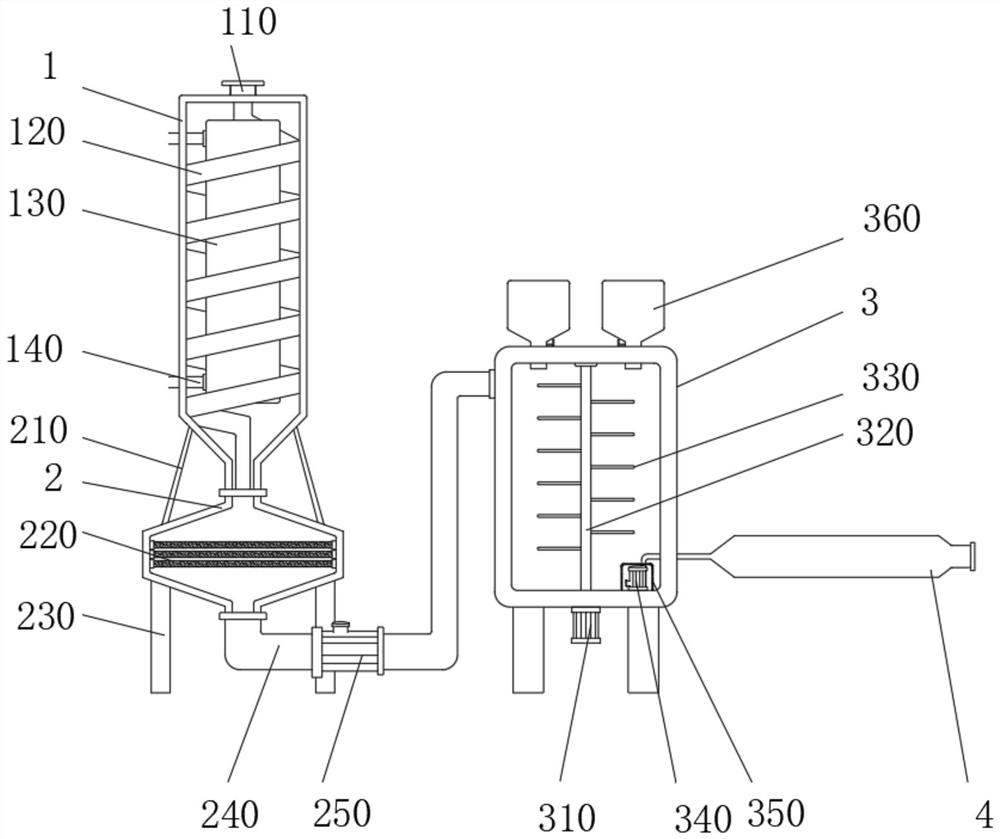 Electroplating wastewater filtering device