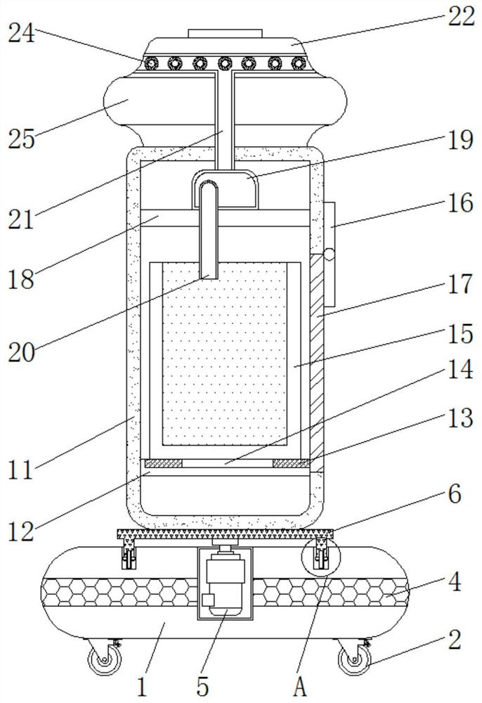 Intelligent robot sterilizer capable of rotating in all directions