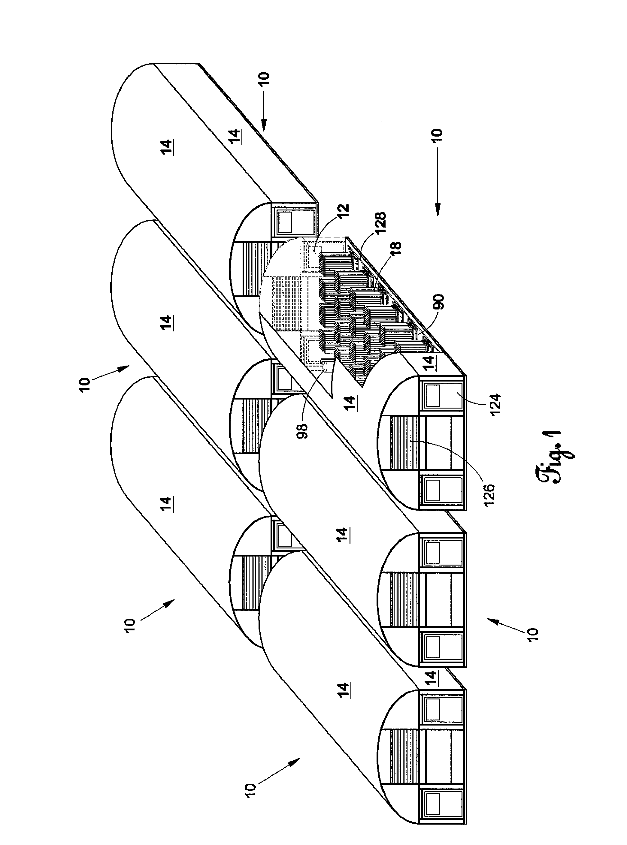 Biomass production system and apparatus