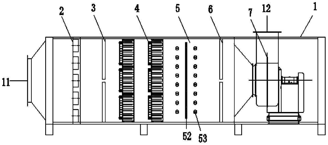 Exhaust gas purifying device