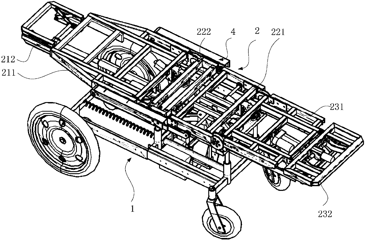 Wheelchair and wheelchair combined bed