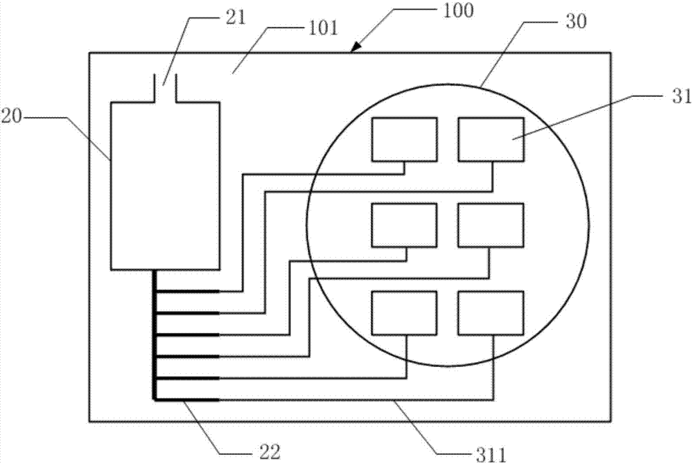 Plasmon waveguide, biosensor chip and system