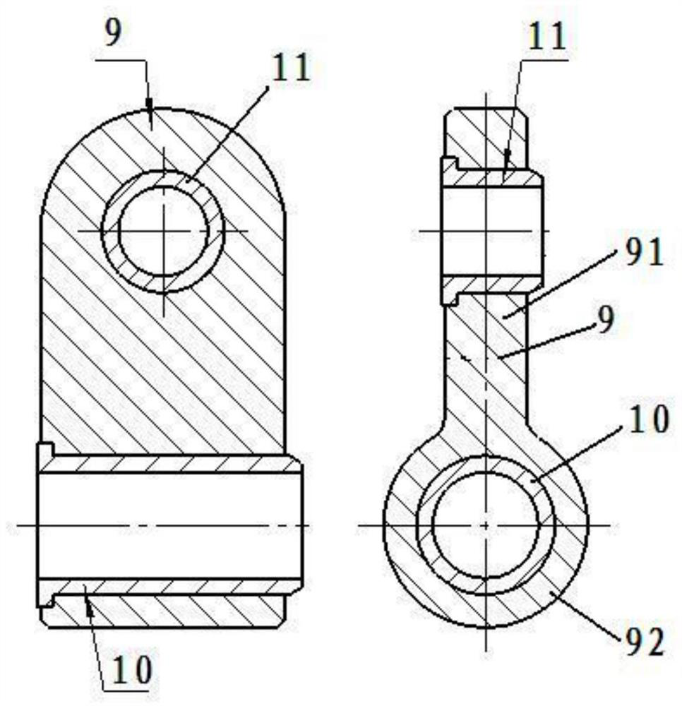 Positioning and clamping device for high-precision space vertical hole system turning