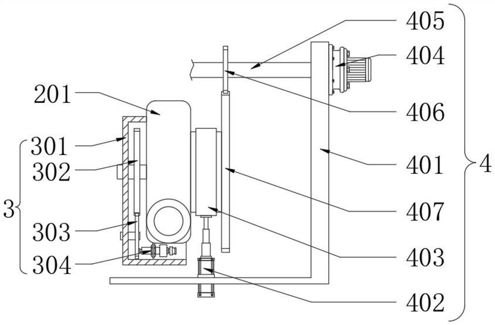 Nozzle and herbicide spraying device for synchronous rice transplanting of rice transplanter