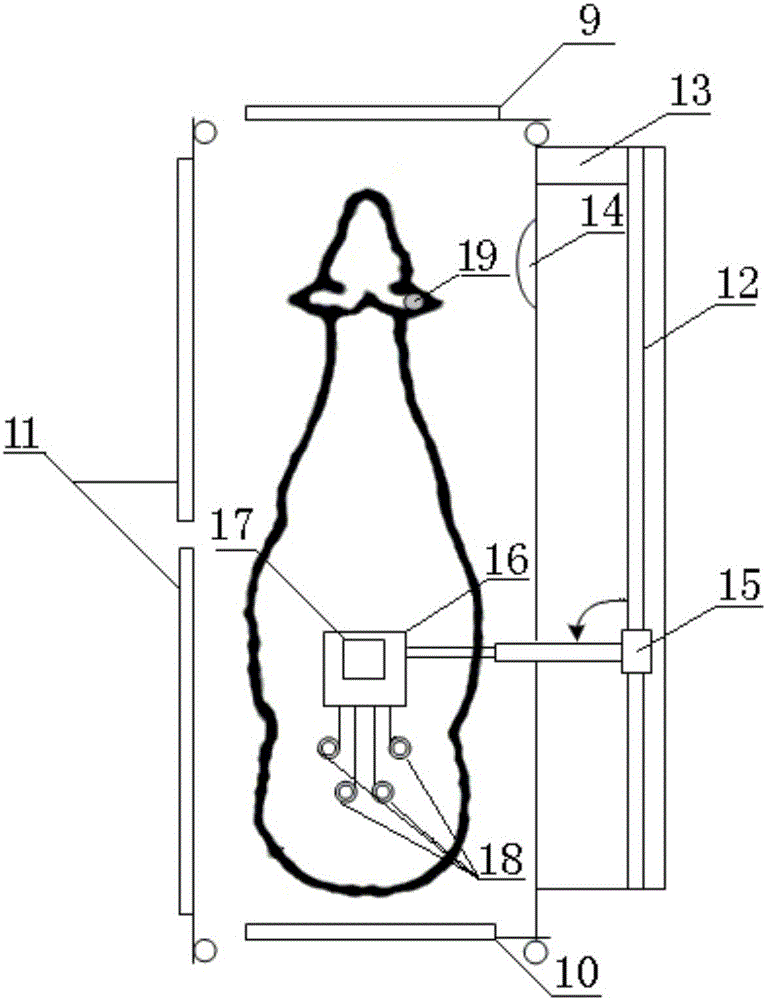 Automatic cleaning and disinfecting system and cleaning and disinfecting method for milk cows