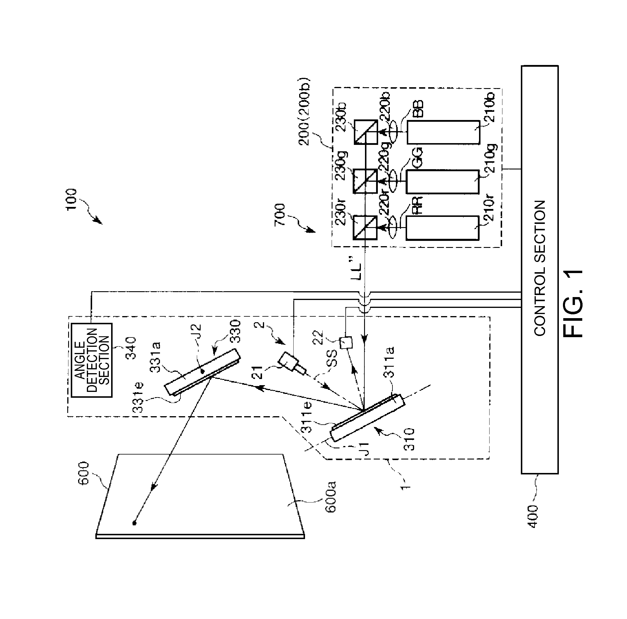 Light scanning device and image formation apparatus