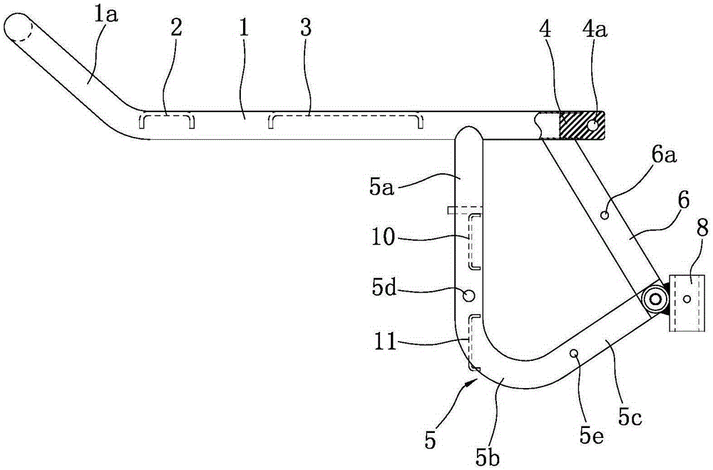 Arrangement structure of handle seat and transmission box of a portable tillage machine