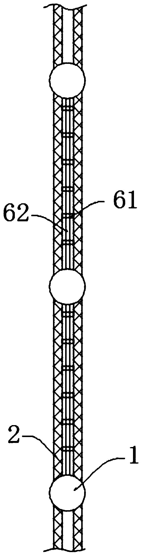 Safety net with noise control and dust removing functions and for building construction