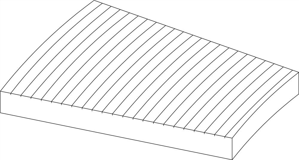 Thrust pad repairing method based on laser cladding process