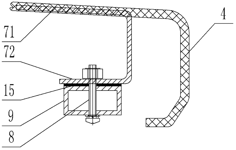 Driver control console for railway vehicle