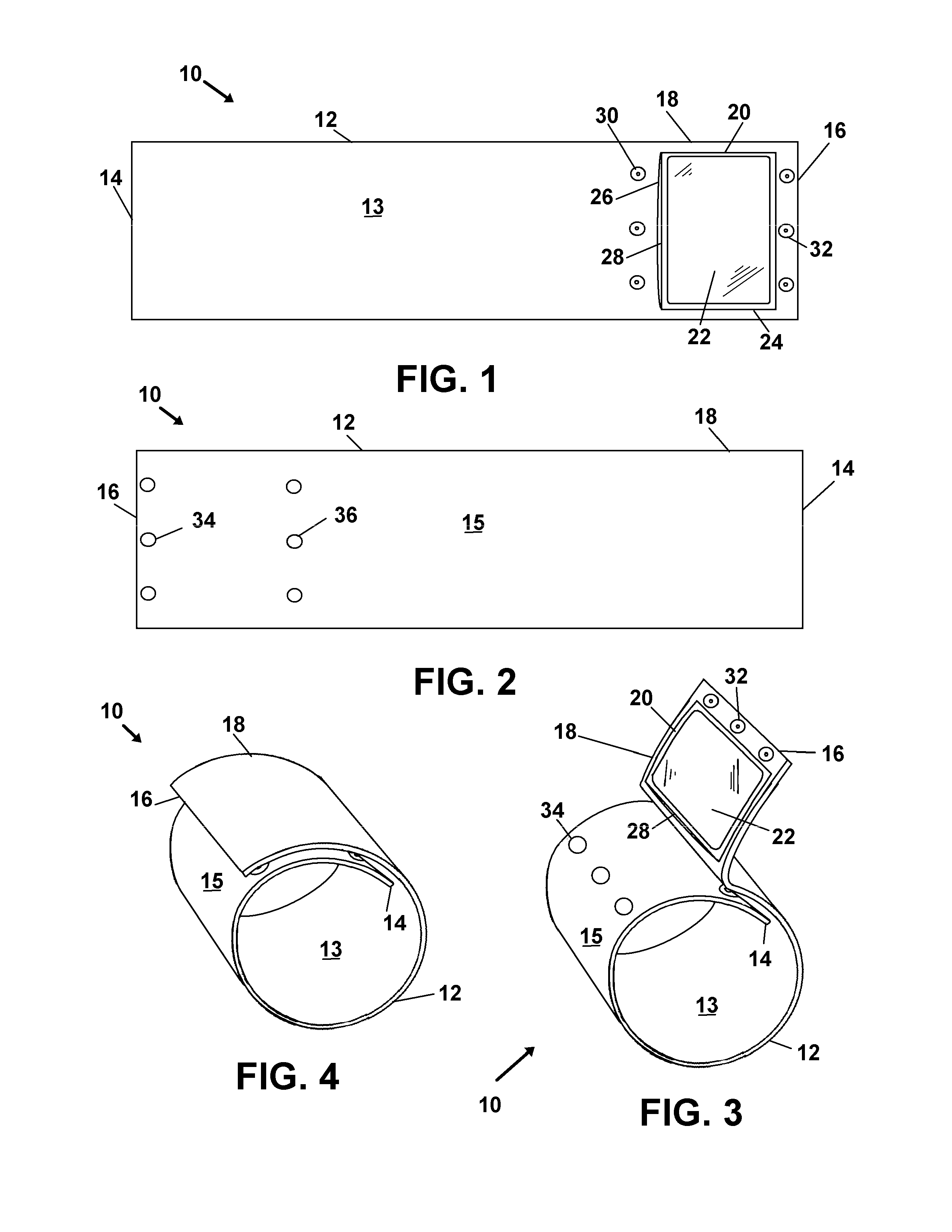 Fashion Article Having a Concealed Storage Cavity