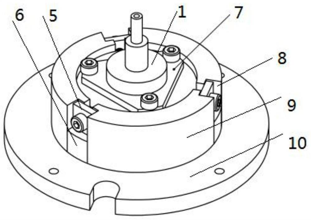 An assembly structure and assembly method of a main cathode applied to a thruster