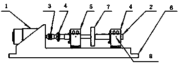 Method for measuring dynamic oil film pressure distribution of sliding bearing in real time