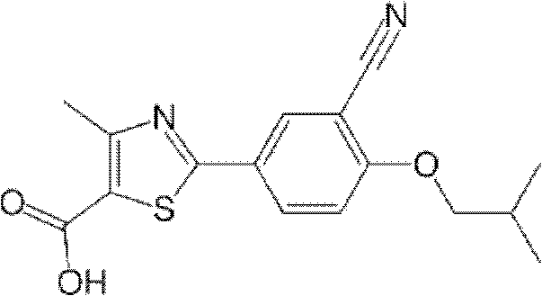 Method for determining related substances by utilizing high performance liquid chromatography in febuxostat synthesis process