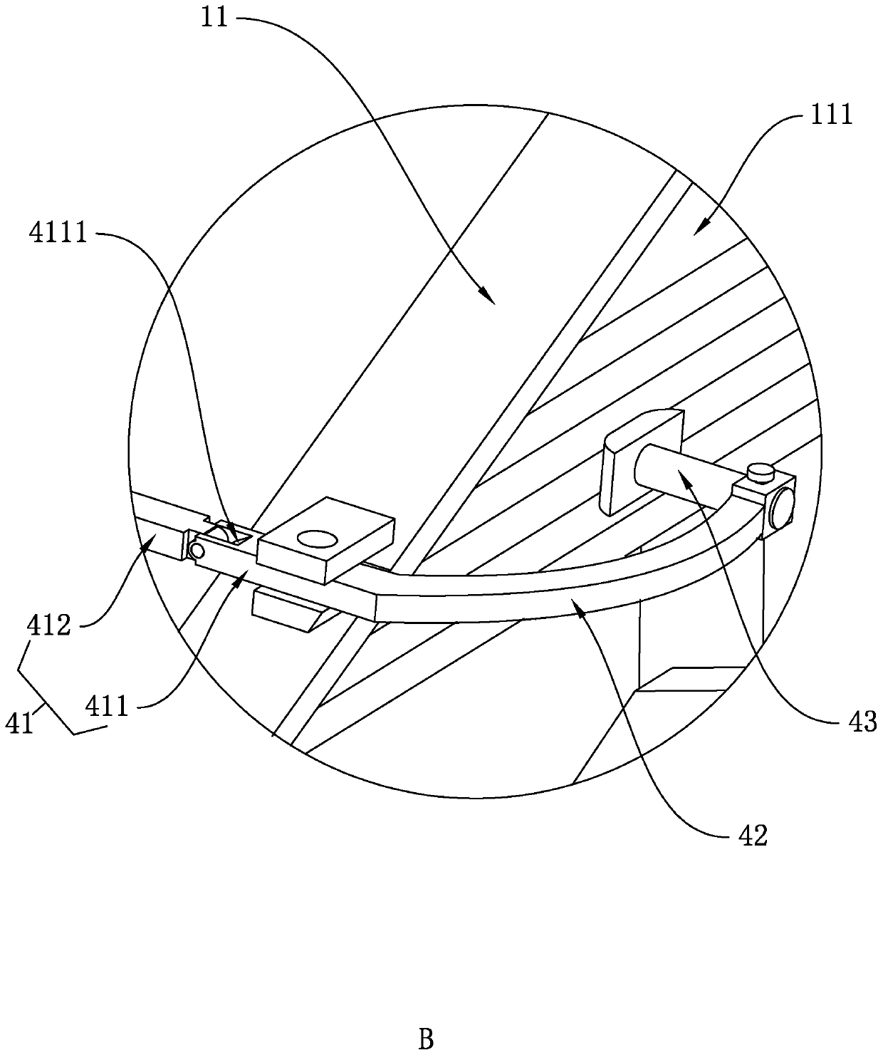 Chair with massage function