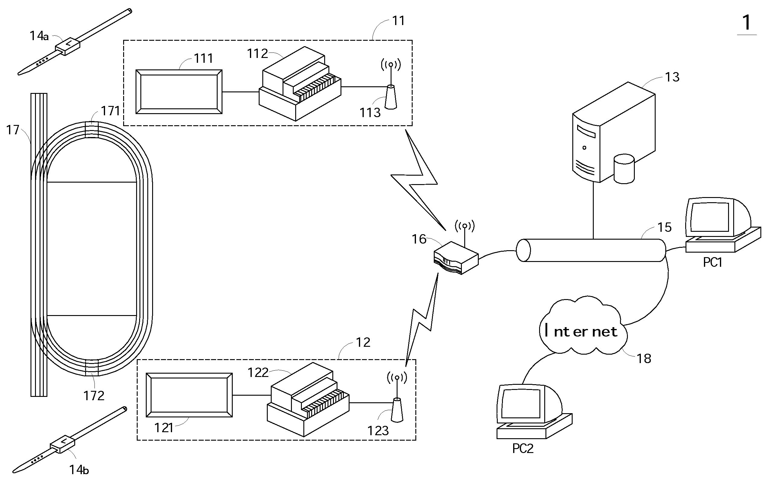 Radio frequency identification based exercise behavior management system