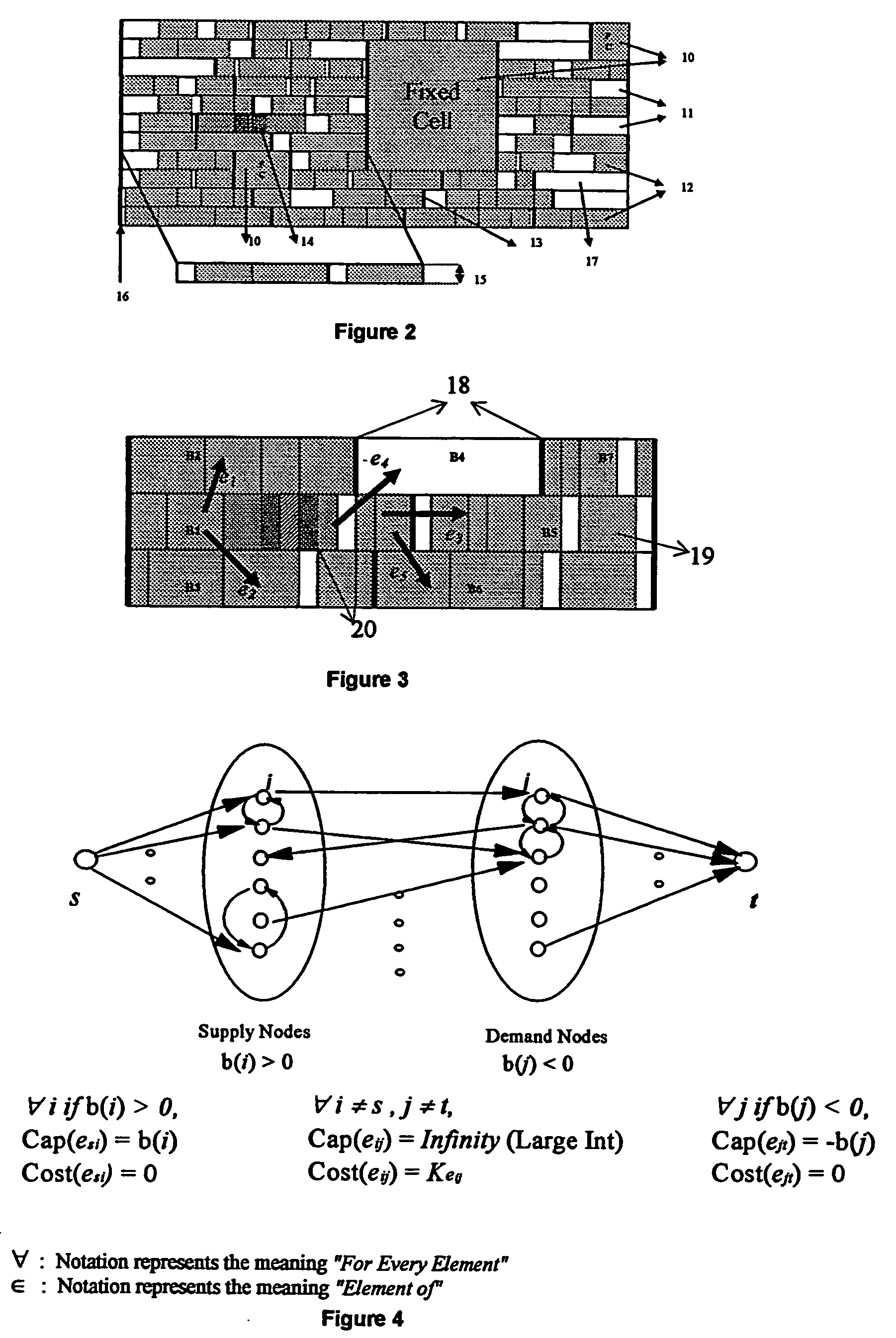 Method for legalizing the placement of cells in an integrated circuit layout