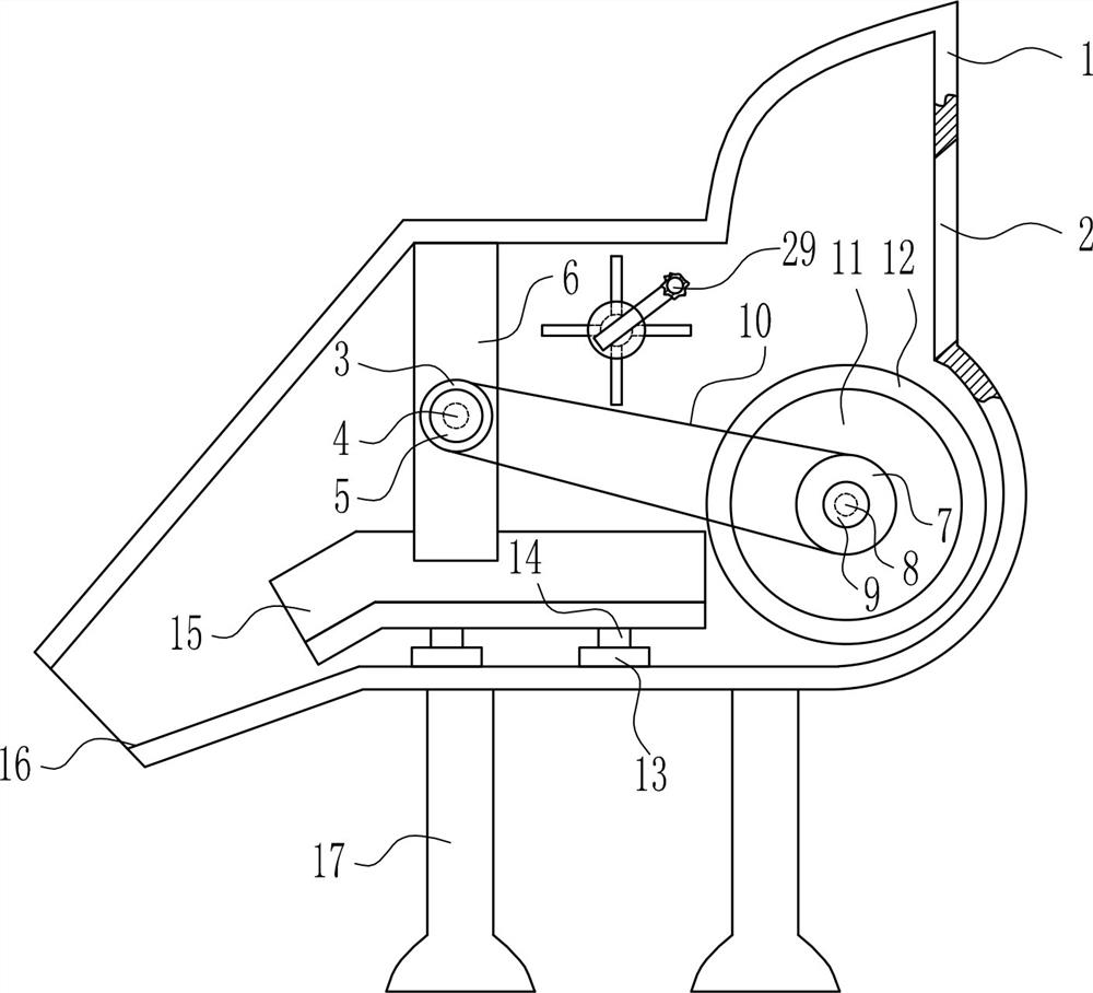 Hay cutting equipment for animal husbandry