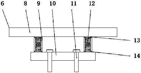 Simulation demonstration device for seismic mitigation and absorption technology