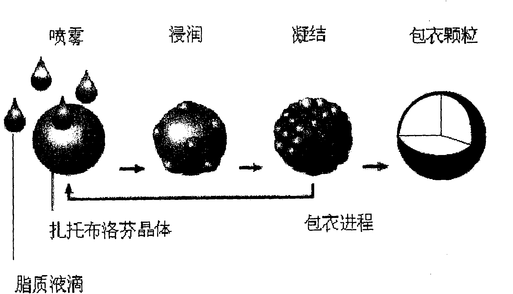 Enteric sustained-release preparation containing zaltoprofen and preparation method thereof