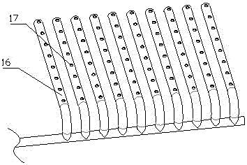 Metallurgical cooling and air-drying mechanism