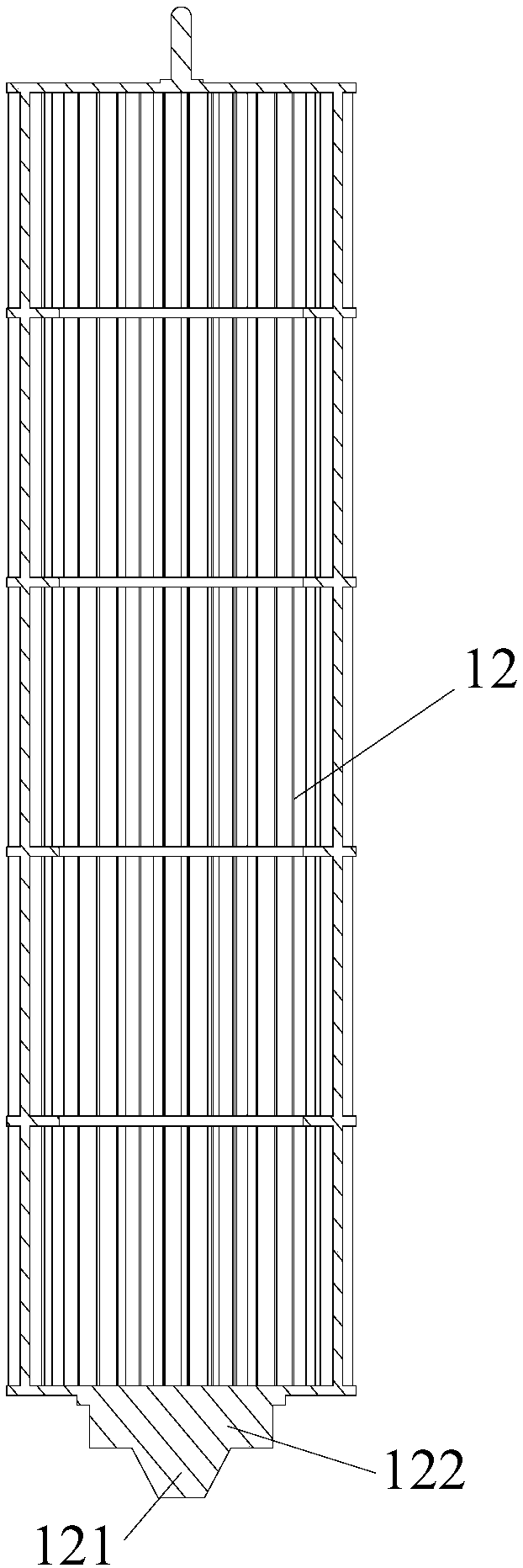 Fan blade and heat exchange equipment with same