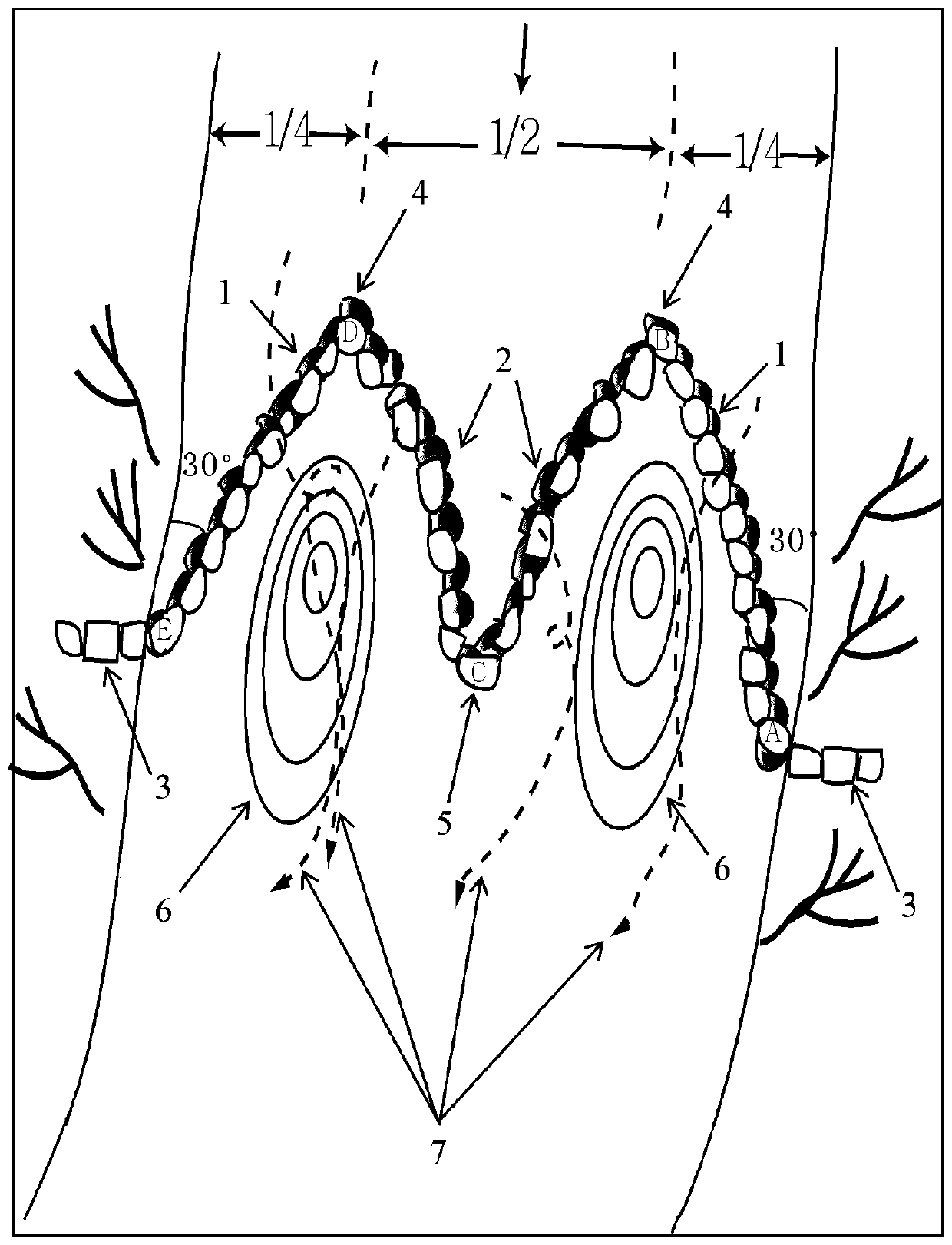 Ecological Restoration Structure and Method for Enhancing Undercurrent Exchange