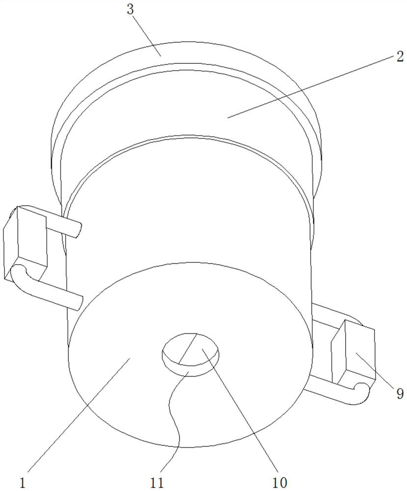 Ceramic brick sintering device for building