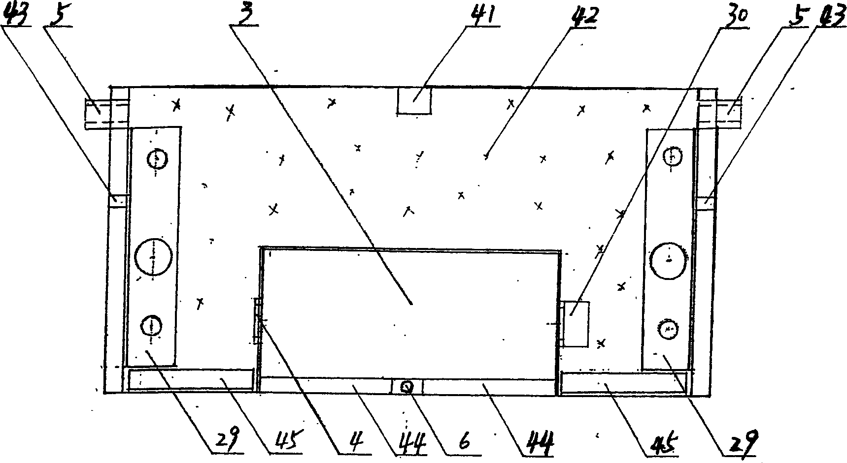 Multifunctional bed integrated video/audio with camera of supporting folding page frame