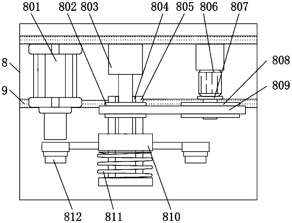 Intelligent stamping equipment for industrial production