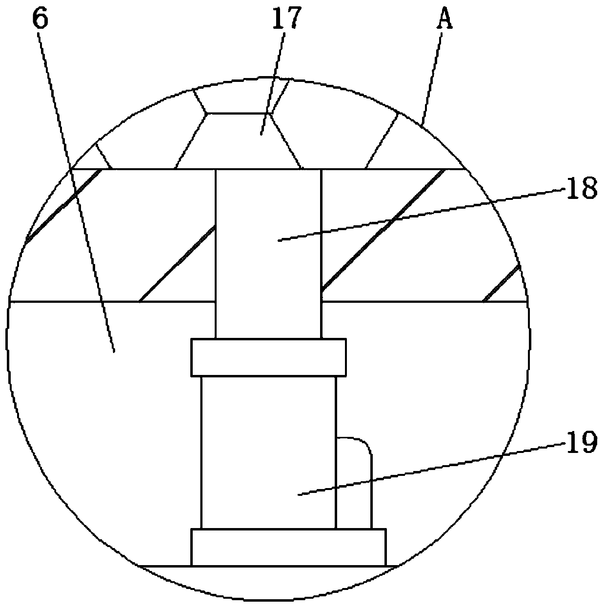 All-water-blown spraying mechanism for high heat-resistance sound absorbing sponge used for automobiles