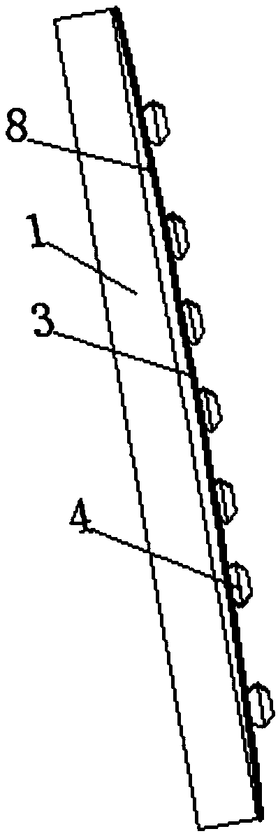 Novel self-absorption light pollution building wall