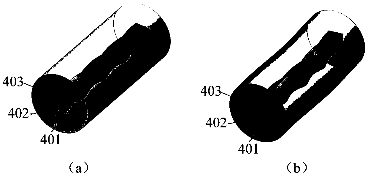 All-fiber STED super-resolution microscopic illumination device