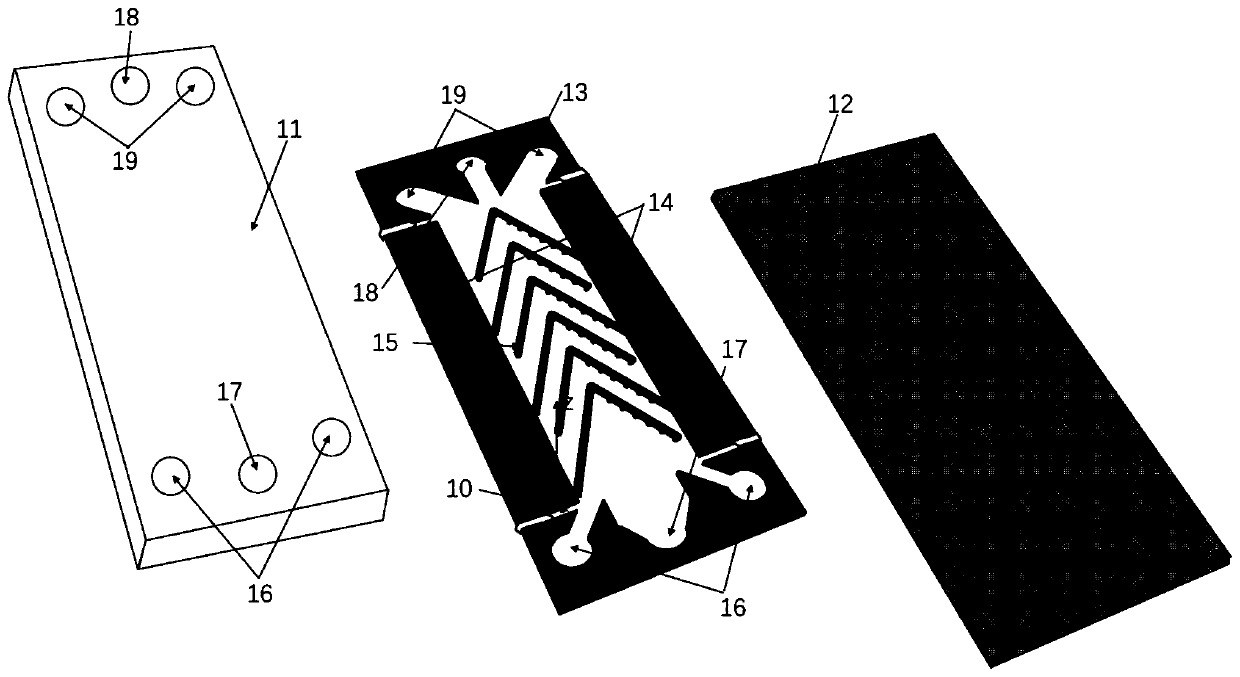 Slide rail type dielectrophoresis electrode structure for high-throughput continuous flow cell separation