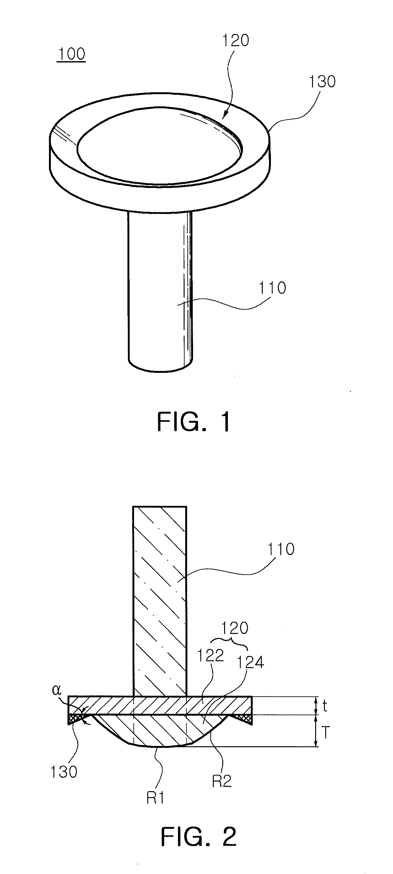 Lead pin for package substrate