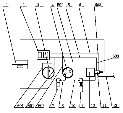 Full-automatic cake beating machine