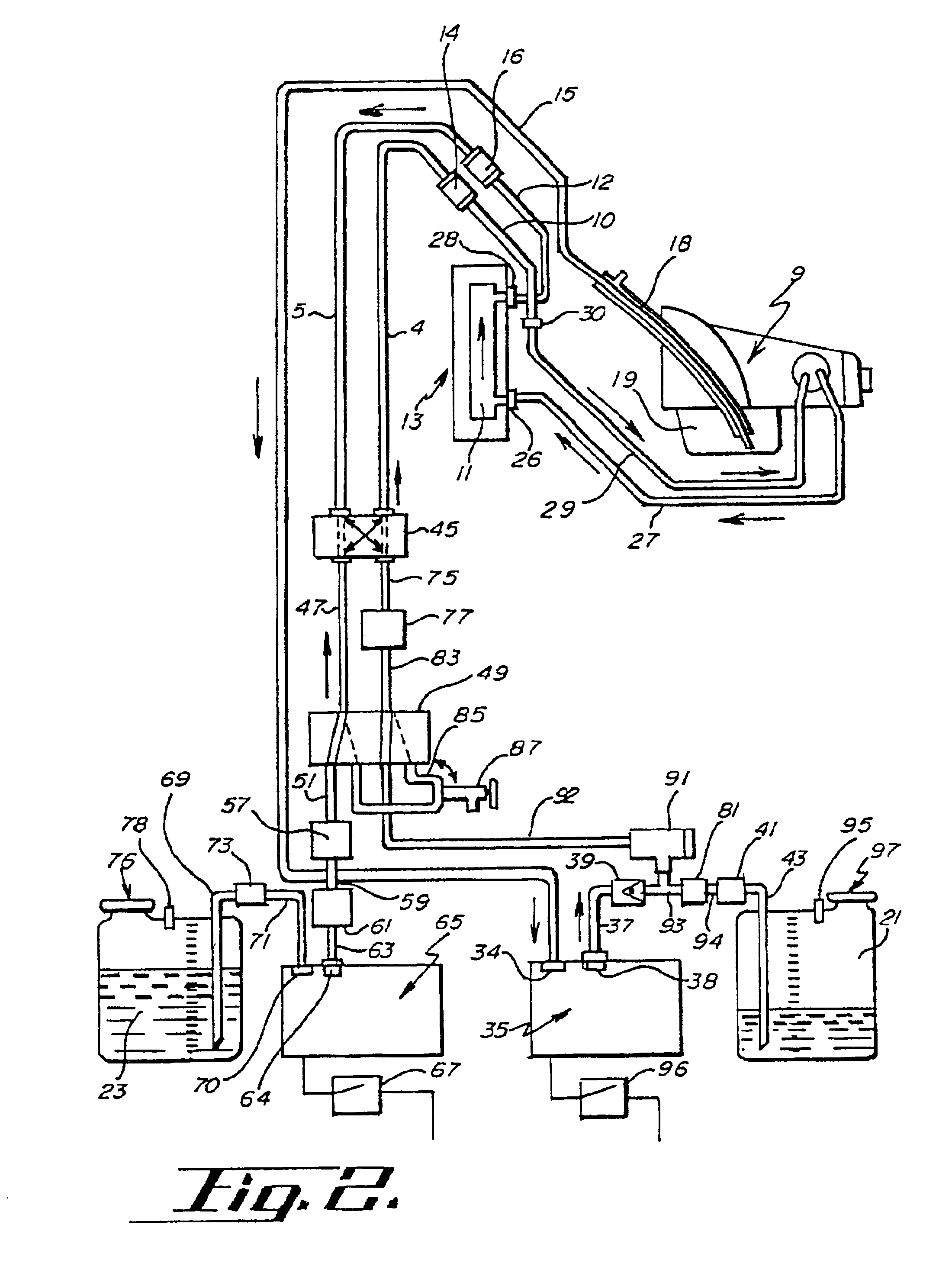 Complete fluid exchange system for automatic transmissions