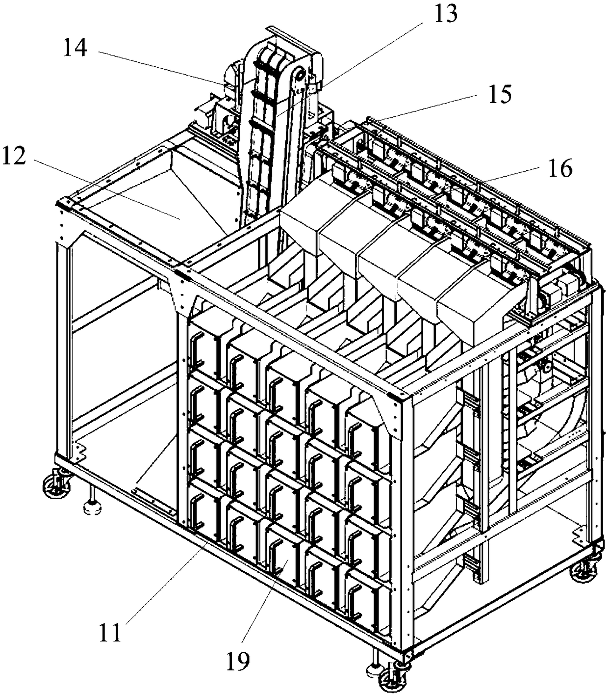 Blood-collecting tube sorting machine