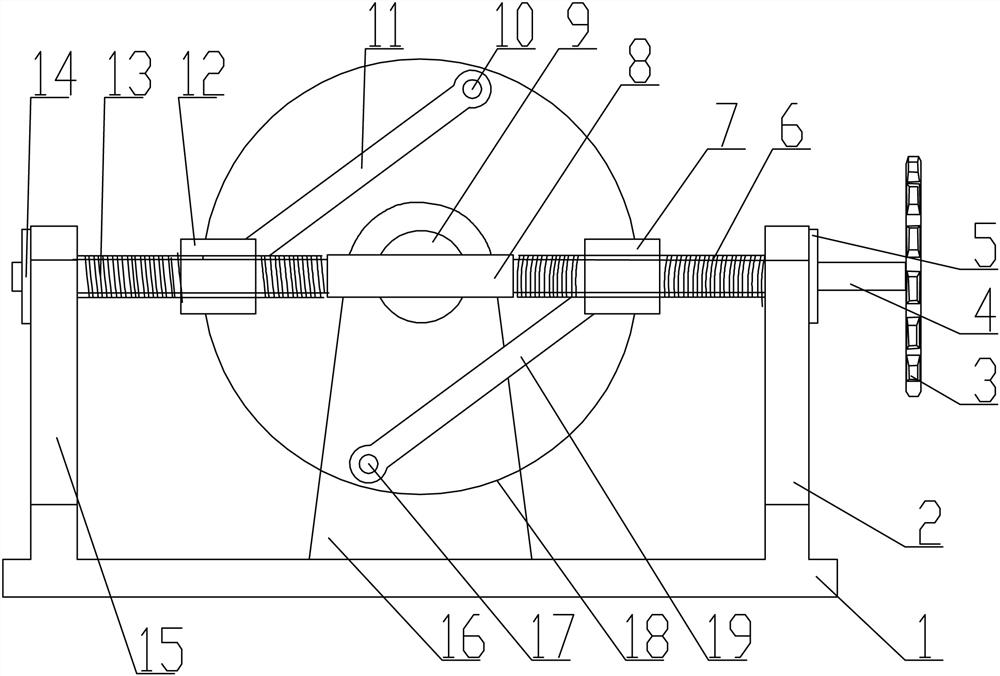 High-precision indexing turntable for equal indexing drilling of outer circle of pipe parts and operation method