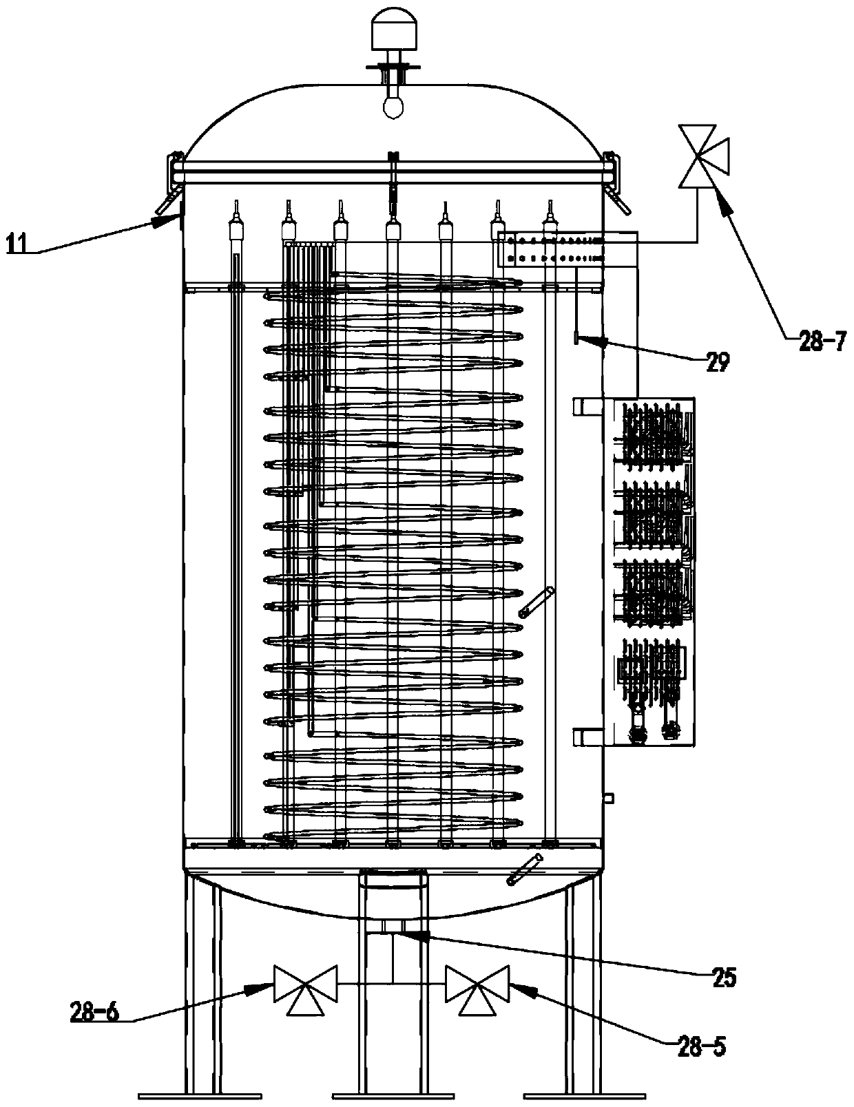 Continuous algae cultivation and reaction system