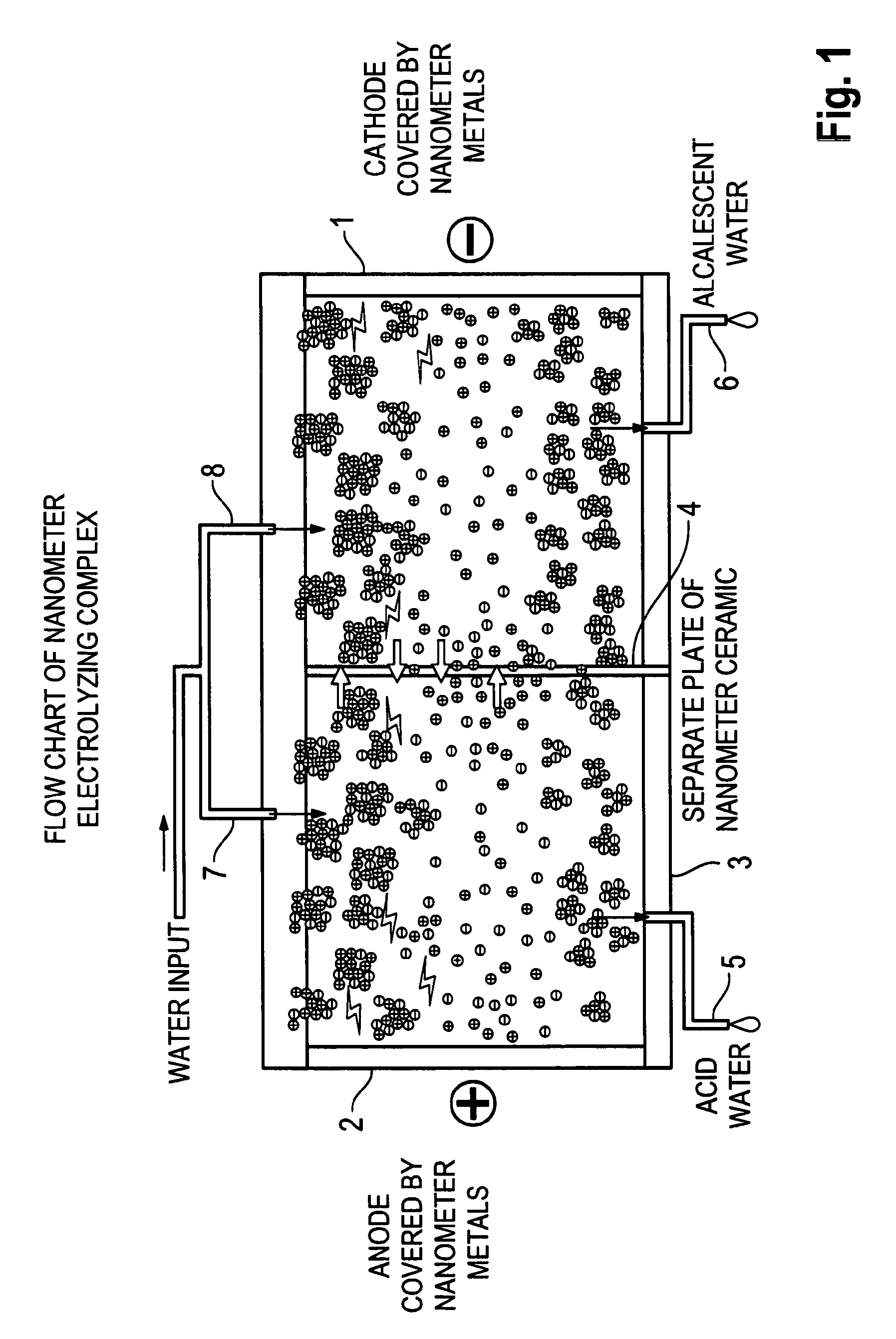 Highly stable electrolytic water with reduced NMR half line width