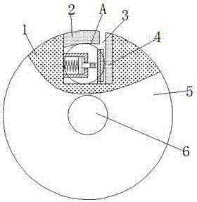 Winding drum for textile cloths